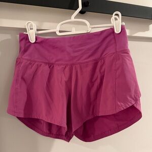 Women's Pink Lululemon Shorts